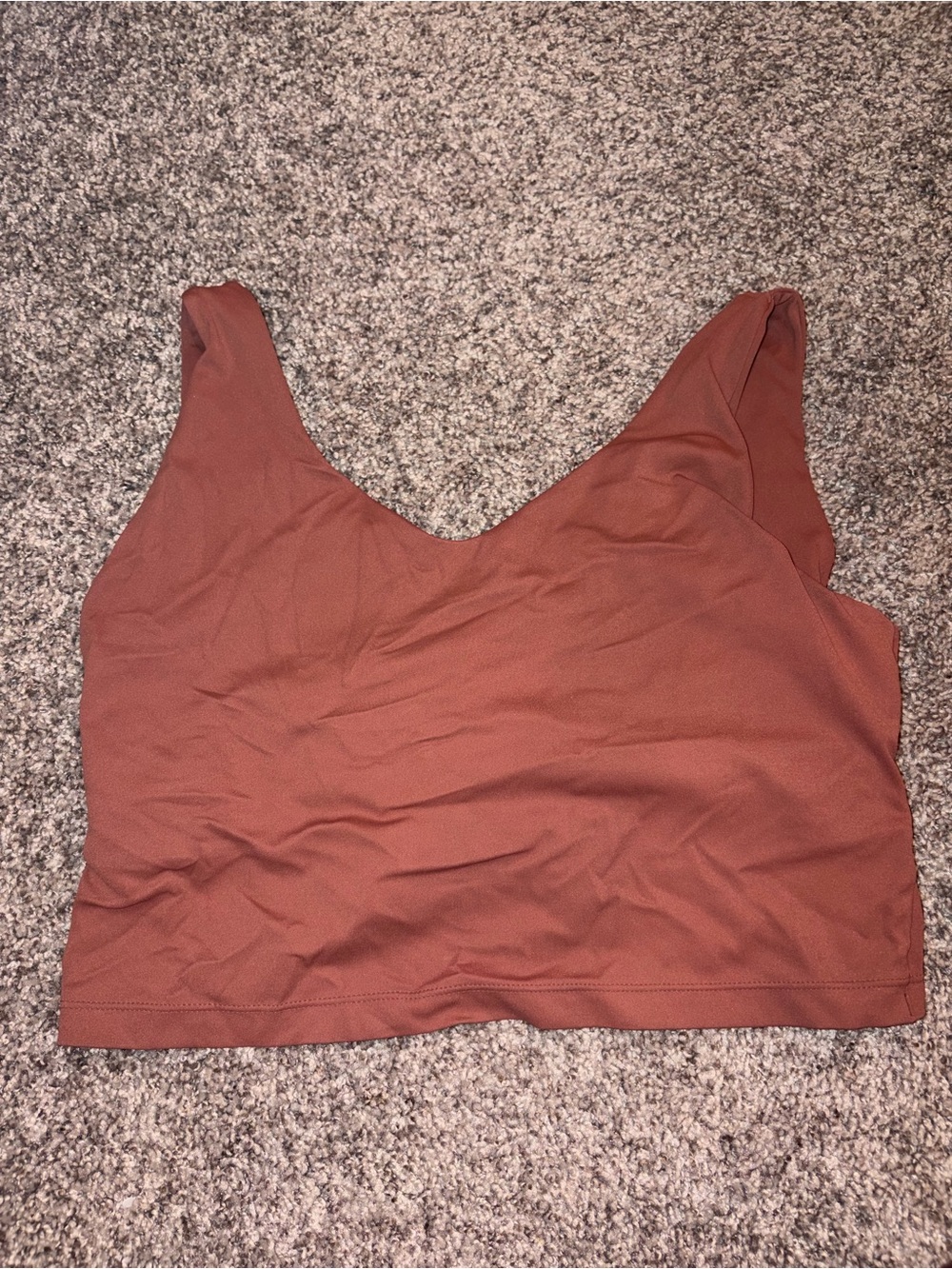 Amazon Women’s Scoop Sports Bralette - Rust Brown
